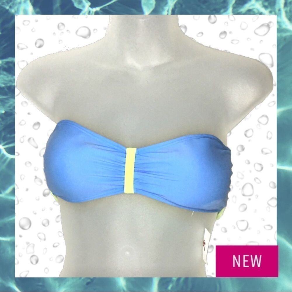 Aerie lace up back bikini top